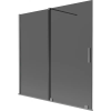 Mexen Velar 2-szárnyú, toló kádparaván 160 x 150 cm, grafit, gun metal - 896-160-000-41-95