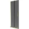 Mexen Velar L 2-szárnyú toló zuhanyfal 70 x 150 cm, grafit, arany - 896-070-003-41-50