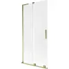 Mexen Velar L kádparaván, 2 szárnyú tolóajtó, 95 x 150 cm, matt, arany - 896-095-003-31-50