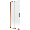 Mexen Velar L kádparaván 2 szárnyú tolóajtós 85 x 150 cm, átlátszó, rózsaarany - 896-085-003-01-60