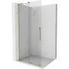 Mexen Velar L toló zuhanyfal Walk-in 90 x 200 cm, átlátszó 8 mm, arany - 871-090-003-03-50