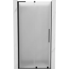Mexen Velar L tolóajtós zuhanyajtó 120 cm, homályos, fekete - 871-120-003-31-70