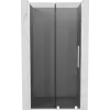 Mexen Velar toló zuhanyajtó 110 cm, grafit, fehér - 871-110-000-41-20
