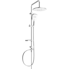 Mexen X17 Zuhany Szett - Króm/Fehér - Csap Nélkül fürdőkellék