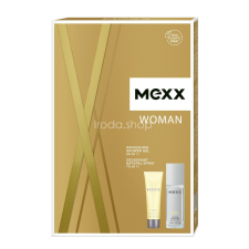  MEXX ajándékcsomag Signature WOMAN (Natural spray + tusfürdő) kozmetikai ajándékcsomag