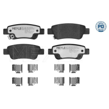 MEYLE fékbetétkészlet, tárcsafék MEYLE 025 246 3516/PD autóalkatrész