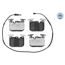 MEYLE fékbetétkészlet, tárcsafék MEYLE 025 250 2818/PD autóalkatrész