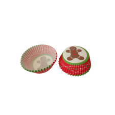 Mézi mintás karácsonyi muffin papír 100 db sütés és főzés