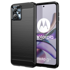 MG Carbon tok Motorola Moto G53 / G13, fekete tok és táska