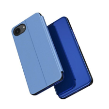 MG Clear View könyv tok iPhone 16e, kék tok és táska