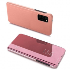 MG Clear View könyv tok Samsung Galaxy A03s, rózsaszín tok és táska