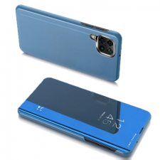 MG Clear View könyv tok Samsung Galaxy A22 4G, kék tok és táska