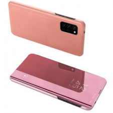 MG Clear View könyv tok Samsung Galaxy A72, rózsaszín tok és táska