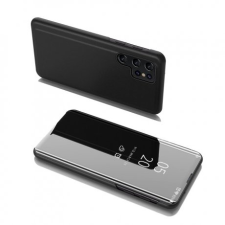 MG Clear View könyv tok Samsung Galaxy S22 Ultra, fekete tok és táska
