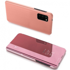 MG Clear View könyvtok Huawei P Smart 2020, rózsaszín tok és táska