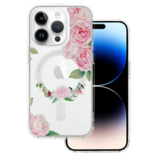 MG Flower MagSafe tok iPhone 11, pink flower tok és táska