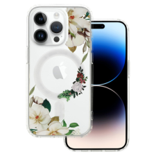 MG Flower MagSafe tok iPhone 12 Pro, white flower tok és táska