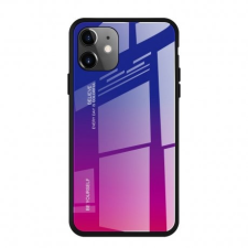 MG Gradient Glass műanyag tok iPhone 11, rózsaszín-lila tok és táska