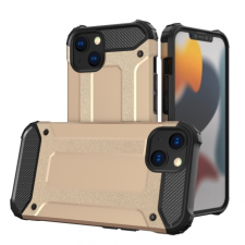 MG Hybrid Armor műanyag tok iPhone 13 mini, arany tok és táska