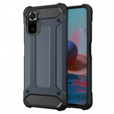 MG Hybrid Armor műanyag tok Xiaomi Poco X4 5G, kék tok és táska