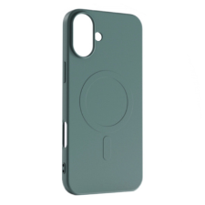 MG Liquid MagSafe tok iPhone 16, sötétzöld tok és táska