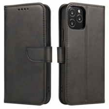 MG Magnet bőr könyvtok Xiaomi Redmi Note 9T 5G, fekete tok és táska