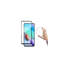 MG Nano Flexi Hybrid üvegfólia Xiaomi Redmi 10, fekete mobiltelefon kellék