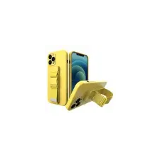 MG Rope szilikon tok Samsung Galaxy A22 4G, sárga tok és táska