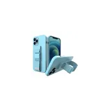 MG Rope szilikon tok Samsung Galaxy A22 5G, kék tok és táska