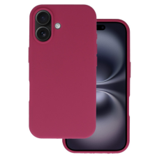 MG Silicone Lite tok iPhone 16 Plus, bordó tok és táska