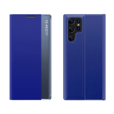 MG Sleep Case könyv tok Samsung Galaxy S24 FE, kék tok és táska