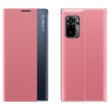 MG Sleep Case Smart Window könyvtok Xiaomi Redmi K40 / Poco F3, rózsaszín tok és táska