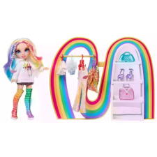 MGA Entertainment Rainbow High Amaya szivárvány gardróbja játékszett baba