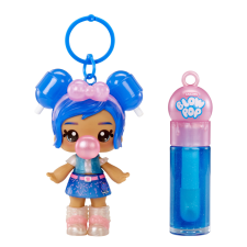MGA Entertainment Yummiland Lip Gloss Doll- Licensed Sweets- Blue Raspberry Blow Pop baba