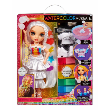MGA Rainbow High Watercolor Create Brown Eyes Doll baba