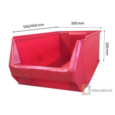 MH2-box piros irattartó