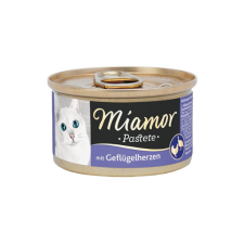 Miamor Pastete Poultry hearts 85g pástétom baromfiszívvel macskaeledel