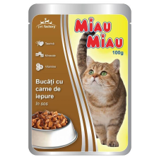  MIAU MIAU MACSKAELEDEL ADULT NEDVES NYÚL 100G macskaeledel