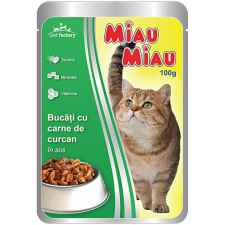 MIAU MIAU MACSKAELEDEL ADULT NEDVES PULYKA 100G macskaeledel