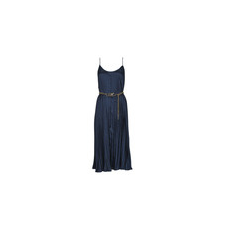 MICHAEL KORS MICHAEL Michael Kors Hosszú ruhák PLEATED SLIP MIDI DRESS Tengerész EU M