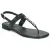 MICHAEL KORS MICHAEL Michael Kors Lábujjközös papucsok MARCIA THONG SANDAL Fekete 36