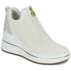 MICHAEL KORS MICHAEL Michael Kors Magas szárú edzőcipők EMMY WEDGE ZIP SLIP ON Bézs 42 1/2