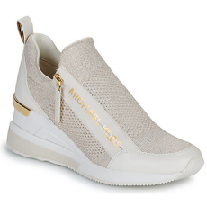 MICHAEL KORS MICHAEL Michael Kors Magas szárú edzőcipők WILLIS WEDGE TRAINER Bézs 39