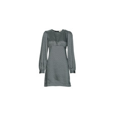 MICHAEL KORS MICHAEL Michael Kors Rövid ruhák MK LOGO TIE HT MINI DRESS Fekete EU M