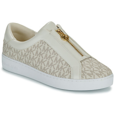 MICHAEL KORS MICHAEL Michael Kors Rövid szárú edzőcipők KEATON ZIP SLIP ON Bézs 36