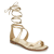 MICHAEL KORS MICHAEL Michael Kors Szandálok / Saruk AMARA FLAT SANDAL Arany 37
