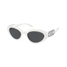 MICHAEL KORS MK2192 310087 EMPIRE OVAL Optic White Grey Solid napszemüveg