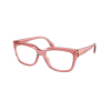 MICHAEL KORS MK4117U 3970 BIRMINGHAM Rose Transparent Demo Lens szemüveg