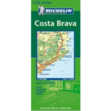 MICHELIN 122. Costa Brava térkép Michelin 1:130 000 térkép