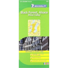 MICHELIN 131. Foret Noire, Alsace, Rhon völgye térkép Michelin 1:200 000 térkép